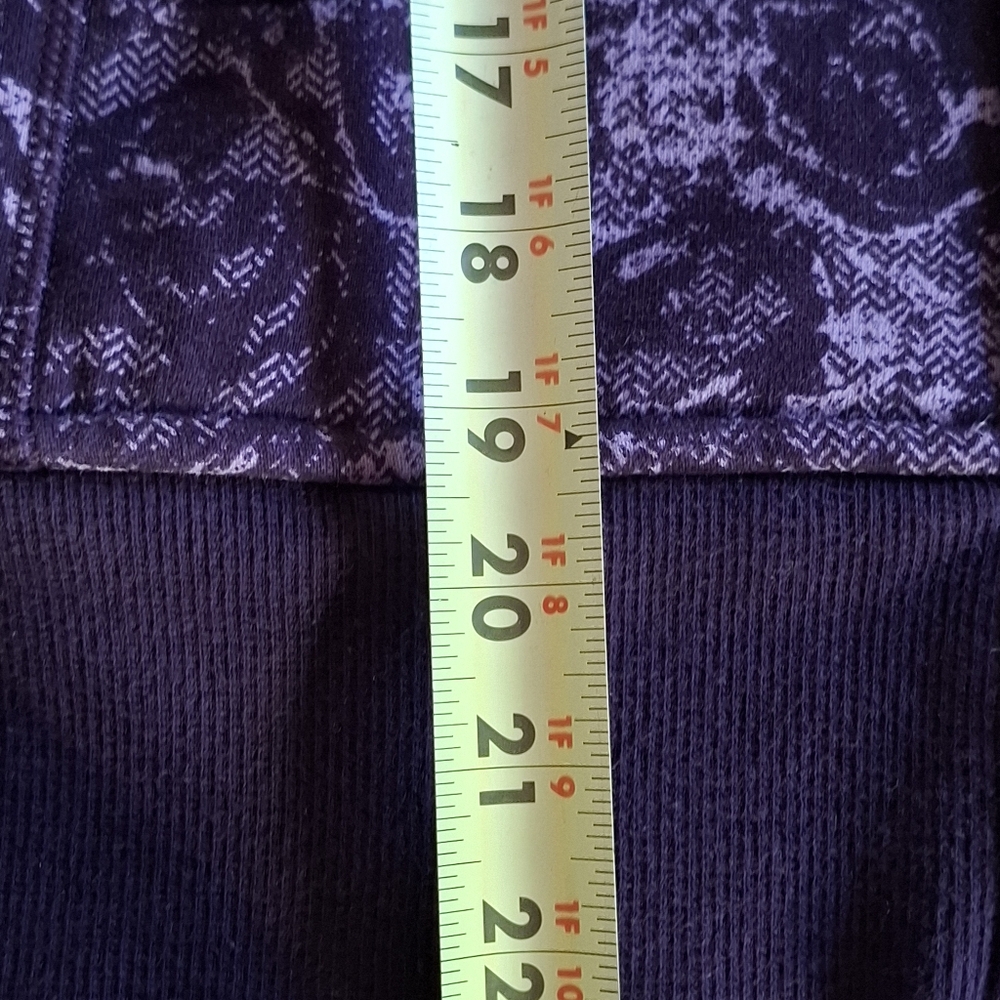 Lululemon Athletica Womens Purple Floral Long Sleeve Full Zip Hoodie Size 4 - Picture 6 of 8